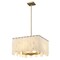 Z-Lite Viviana Chandelier, 8-Light, 19.75 In.W x 12 In.H, Rubbed Brass/Alabaster 345P20-RB - alternate 5